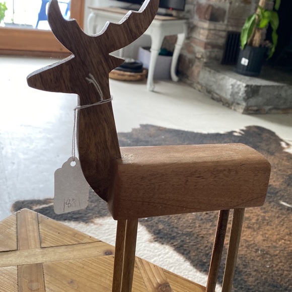 Wooden deer. Decor - Picture 2 of 2